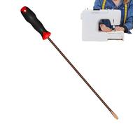 Tournevis Long à Tête Plate - Embout Aimanté Pour Vis Cruciforme Et Plate - Tournevis Extra-Long,pour Maison Industrie Garage Atelier Construction Machine à Coudre Appareil Mobilier Mécanique