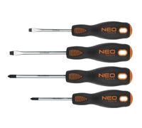 Neo Tools Jeu de 4 tournevis 04-204