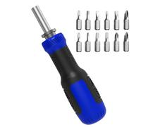 Tournevis Magnétique À Cliquet, Kit 13-En-1 Hex Plat Pour Meubles Et
