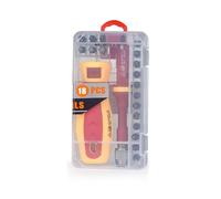 Tournevis Magnétique Multifonctionnel 18 En 1 Embouts À Fente Ensemble Isolé Outil À Main Pour Électricien Ensemble Isolé