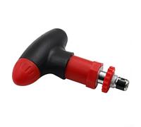 Tournevis manuel à cliquet avec poignée en T avec 6 tournevis à boulons rapides de 35 mm, modes avant et arrière pour un serrage et un desserrage pratiques