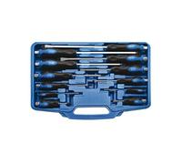 tournevis mecanicien a lame traversante jeu de 12 - Bgs Technic