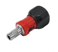 Tournevis multifonction à cliquet avec porte-embout magnétique et 6 douilles hexagonales de 35 mm pour un retrait et une installation efficaces des vis