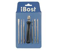 Tournevis multilames + pochette 4 lames - BOST - 674050