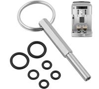 Tournevis Ovale Clé À Tête Ovale Avec Anneau Porte-Clés Clé Pour Machine À Café Jura Clé À Tête Ovale Jura Clé À Tête Ovale Compatible Avec Les Machines À Café Entièrement Automatiques Jura Krups