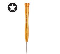 Tournevis pentalobe magnétique de précision 0,8 mm pour iPhone iPod Outil d'ouverture (Or)