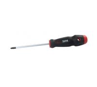 Tournevis Phillips à manche ergonomique n°2 - 6X125 mm SAM OUTILLAGE