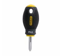 Stanley Tournevis Phillips 1-65-407 Ph2 30mm – FATMAX – Poignée Soft Grip – Fabriqués en France