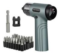 Tournevis Pistolet Électrique Éclairage LED avec Kit d'outils 36 en 1 UF-Tools Noir