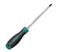 Tournevis plat de 6 mm avec manche en caoutchouc pour réparation à la maison