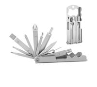 tournevis pliable multifonction en acier | Outils de poche portables pour randonnée, escalade, voyage, aventure, pêche, maison