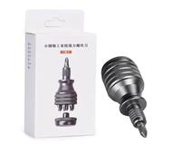 Tournevis polyvalent en alliage avec 7 embouts interchangeables PH2 Y1 SL6 SL4 PH0 2,6 pour l'entretien domestique Poignée en alliage