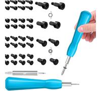 Tournevis polyvalent robuste - Outil de caméra de sonnette d'anneau fiable - Avec 40 embouts visseuse, parfait pour l'installation et le changement de batterie du système de sécurité Ring