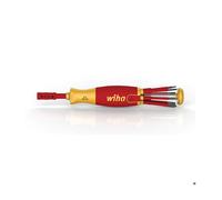 Tournevis porte embout Slim VDE 75 mm WIHA Liftup - 6 Embouts FENTE /PH /XENO PZ2 - 38611