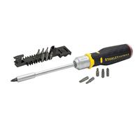 Stanley – Jeu de tournevis à embouts FatMax – 12 embouts – sans lampe LED – Quantité 1