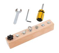 Tournevis pour, Plateau de Jeu, développement sensoriel Silencieux, Jouet de motricité avec Outils, pour Filles et Filles, d'âge préscolaire à partir de 3 Ans, Jardin, Salon