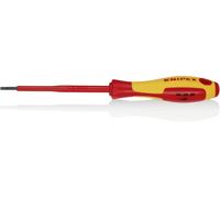 Tournevis pour vis à fente 0.5 mm x 3 mm Knipex VDE 98 20 30 Longueur de la lame: 100 mm