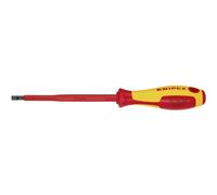 Knipex Tournevis pour vis à fente VDE 98 20 55 – 1 x 5,5 mm – lame 125 mm – 1 pièce