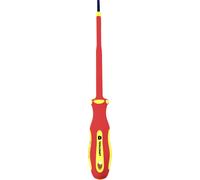 Tournevis pour vis à fente TOOLCRAFT SL 3.0 VDE, pour l'électronique et la mécanique de précision, pour l'atelier Longueur de la