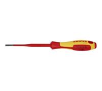 Tournevis pour vis à fente x Knipex Slim 98 20 35 SL Longueur de la lame: 100