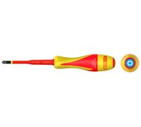 Tournevis Pozidriv bi-matière isolé 1000V, PZ2 pour borniers électriques - KSTOOLS - 922.6227