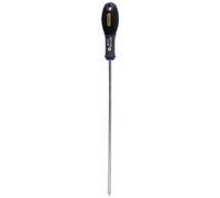 STANLEY 0-62-571 Gamme FATMAX Tournevis Pozidriv Embout 2 250 Mm Noir - Fabriquée En France - Liaison Quasi Incassables - Revêtement Bi Matière Plus Confortable - Force De Serrage Accrue - Acier