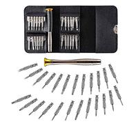 Tournevis Précision Kit,25-in-1 Mini Kit de Torx Tournevis Clés Allen Outils de Réparation pour iphone Portable Laptop Montre Bijoux Jouets Lunettes macBook