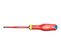 Tournevis PROTWIST isolé 1000 volt pour vis cruciformes Pozidriv 1 x 100mm - FACOM - ATD1X100TVE