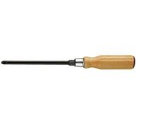 Tournevis PZ2 à manche bois avec écrou 6x125mm longueur totale 240mm - FACOM - ATHH.D2