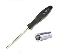 Tournevis Reglage Carburateur,Tournevis Carburateur,Outil de Réglage Cannelé à 21 Dents,pour Carburateur 2T,Petit Moteur Husqvarna Poulan,Weed Eater Craftman,Débroussailleuse,Souffleur Tokaneit