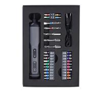 Tournevis Sans Fil Compact 3 Vitesses 4 Couples D'engrenages Avec Tige D'extension Magnétique Et Embouts Pour Un Assemblage Facile À La Maison Perceuse Sans Fil