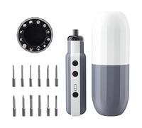 Tournevis sans fil ergonomique 3 modes de couple réglables Porte-embout pour une fixation sécurisée Tournevis électrique sans fil rechargeable