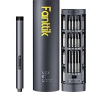 Tournevis sans fil Fanttik E1 Ultra 3.7 V 350 mAh Li-Ion + boite de rangement, + témoin d'état de charge, + lampe sans fil