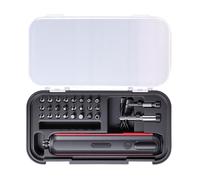Tournevis sans fil pratique 4 V avec batterie de 2000 mAh et poignée ergonomique pour assemblage de meubles - Ensemble de tournevis rechargeable USB