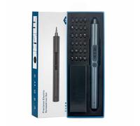 Tournevis sans fil professionnel 28 en 1 alimenté par piles au lithium - Outil à main compact pour l'entretien des appareils informatiques - Tournevis sans fil léger