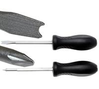 Tournevis spéciaux pour vis endommagées cruciforme et plat
