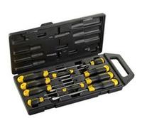 Stanley 2-65-005 CushionGrip Tournevis Phillips et plats, jeu de 10 pieces