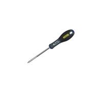 STANLEY 0-65-319 Tournevis Pozidriv Pz0 X 75 Mm - Gamme FATMAX - Fabriqués En France - Lame En Acier - Sablage De L'Empreinte - Poignée Soft Grip - Liaison Quasi Incassable - Anticorrosion