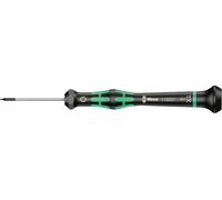 Wera 05118037001 2067 Tournevis électronicien TORX, TX 3 x 40 mm, Noir/vert