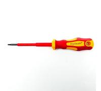 Tournevis Torx VDE TX isolé 1000 V T8*3 * 75 | Pour électricien, À l'unité ou en set, Conforme VDE / IEC, Pour installation électrique