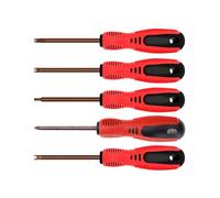 Tournevis triangulaire avec tournevis magnétique, Five piece set