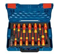BOSCH Set mixte de tournevis VDE 14 pieces 1600A02NF9