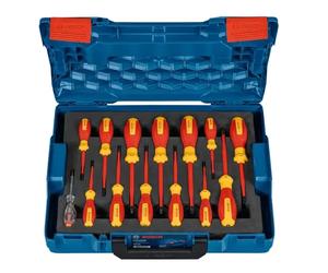 Tournevis VDE Screwdriver Set mixed 14pc - BOSCH - 1600A02NF9