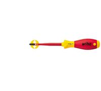Tournevis VDESoftFinish® electric Xeno Wiha 35502 Taille (tournevis): SL/PH 1 Longueur de la lame: 80 mm N/A