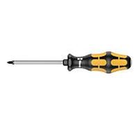 Wera Tournevis pour vis Pozidriv 2 avec zone de frappe – Quantité 1