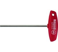 Tournevis Wiha 6 pans ouverture de clé 3x150mm longueur totale 176mm lame nickelée brillante avec manche transversal - 909