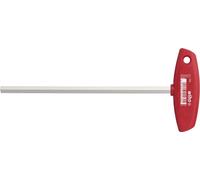 Tournevis Wiha 6 pans ouverture de clé 3x200mm longueur totale 226mm lame nickelée brillante avec manche transversal - 910