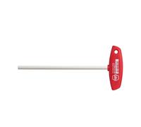 Tournevis Wiha 6 pans ouverture de clé 5x200mm longueur totale 232mm lame nickelée brillante avec manche transversal - 918