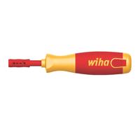 Tournevis Wiha LiftUp VDE avec magasin de 6 embouts