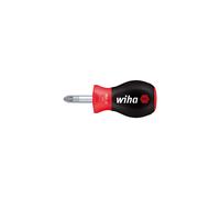 Petit tournevis cruciforme Stubby, manche bi-matière - 4,5x25 WIHA